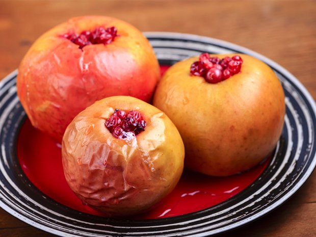 Печеные яблоки